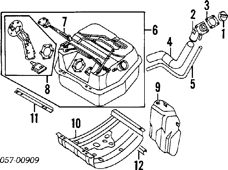 MR241394 Mitsubishi bomba de combustible eléctrica sumergible