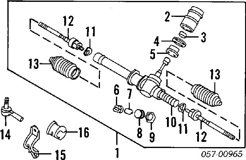 MB532531 Mitsubishi fuelle, dirección