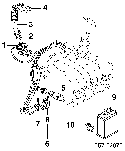 MD354850 Mitsubishi sonda lambda, sensor de oxígeno antes del catalizador izquierdo