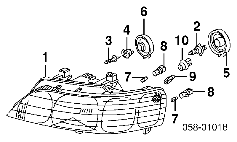 34303SX0003 Honda 