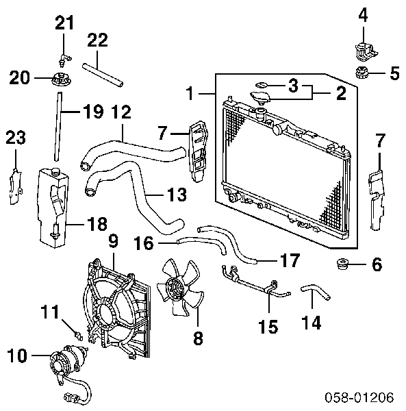 19501P8AA00 Honda 