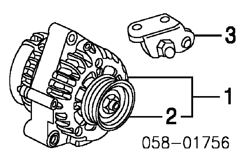 31100RDJA01 Honda alternador