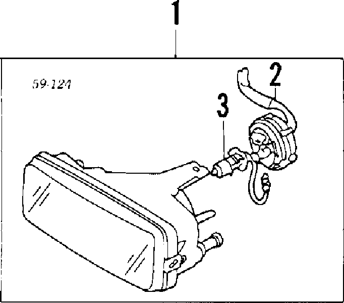  Faro antiniebla izquierdo para Suzuki Swift 2 