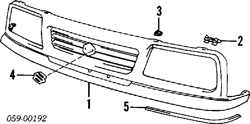 7211156B11 Suzuki panal de radiador