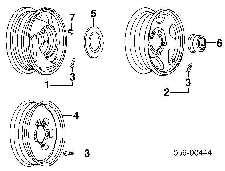  Tuerca de rueda para Suzuki Alto 2 