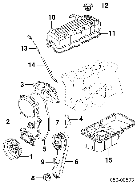  Cárter de aceite para Suzuki Swift 2 