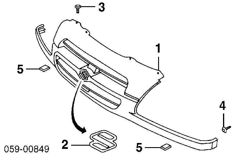 7211167D10 Suzuki panal de radiador