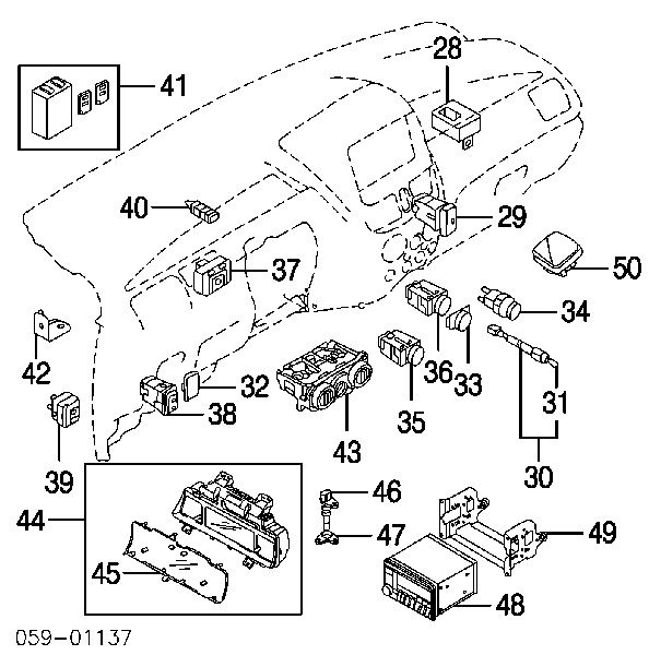 3774075H10 Suzuki interruptor luz de freno