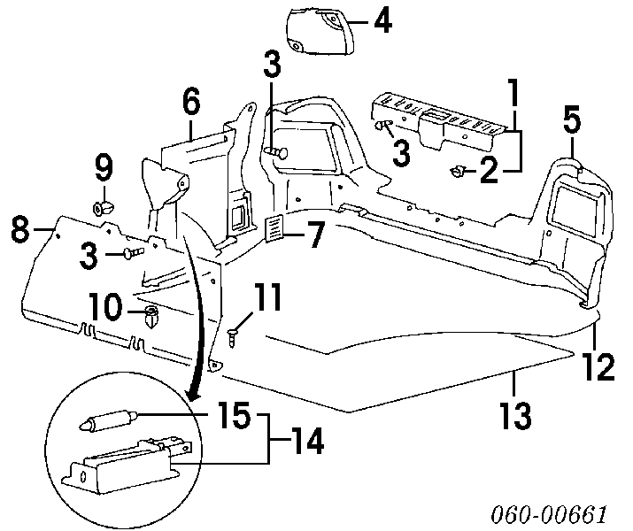  Luz de maletero para Hyundai Getz 