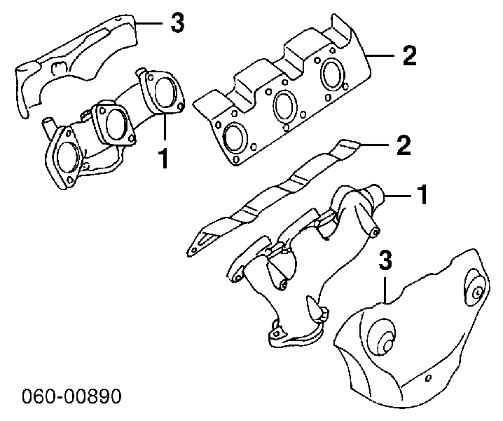 2852135001 Hyundai/Kia junta de colector de escape