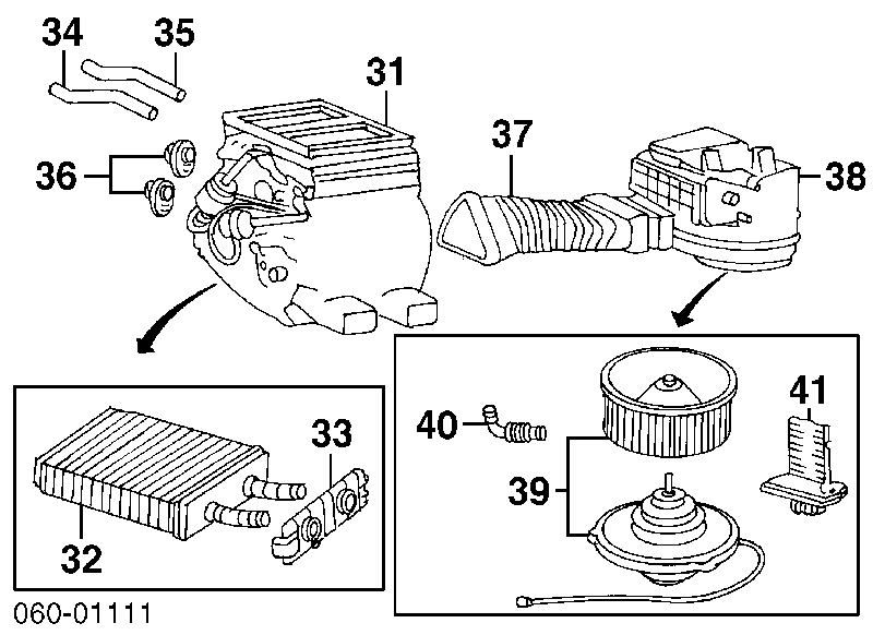 9711624951 Hyundai/Kia motor eléctrico, ventilador habitáculo