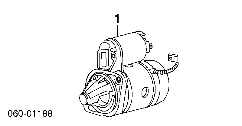 3610022850 Hyundai/Kia motor de arranque