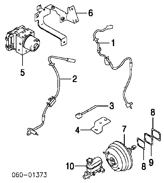 5861026000 Hyundai/Kia servofrenos