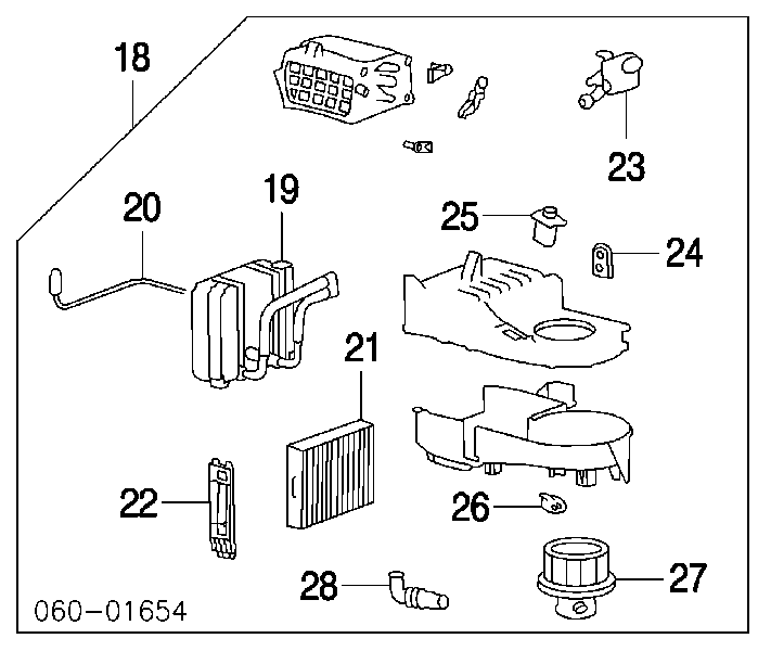 9703538000 Hyundai/Kia resitencia, ventilador habitáculo