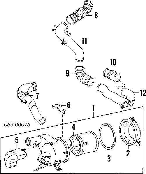 1780187601 Daihatsu filtro de aire