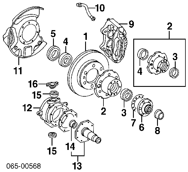 Tapacubos de ruedas 4342335010 Toyota