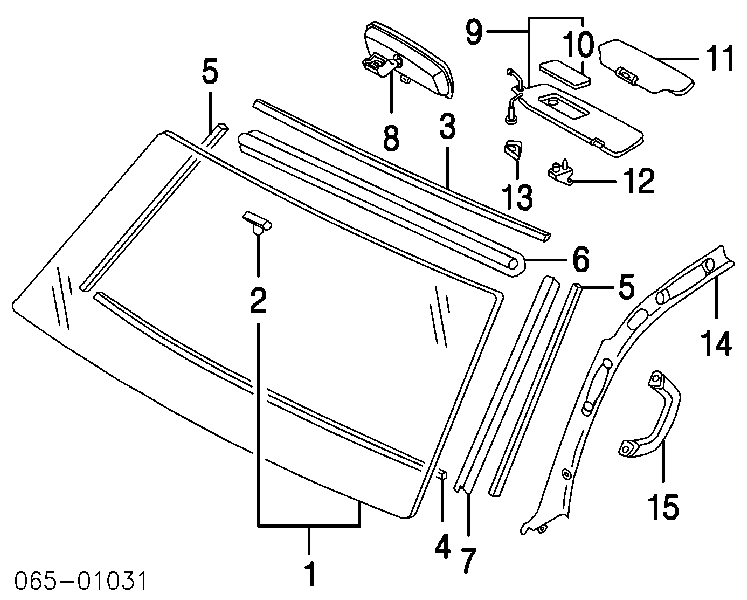  Parabrisas para Toyota Land Cruiser 