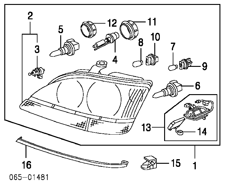 9007599128 Toyota portalámparas, luz intermitente