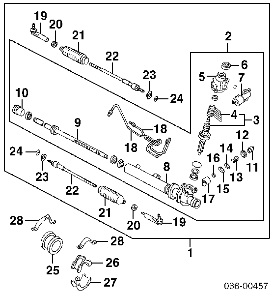 482030E026 Nissan fuelle, dirección