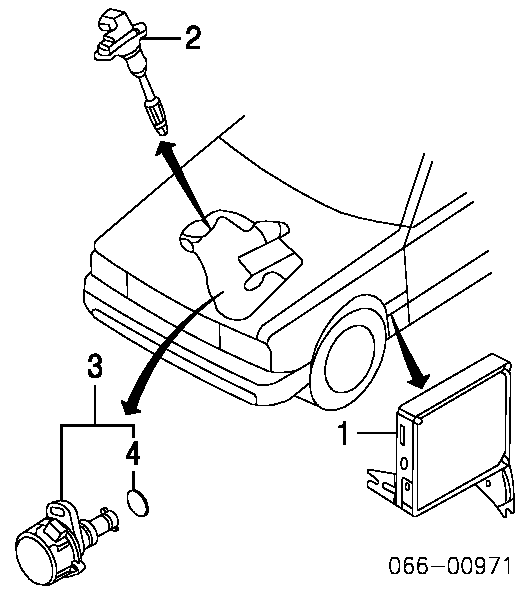 2222865000 Nissan junta torica de distribuidor