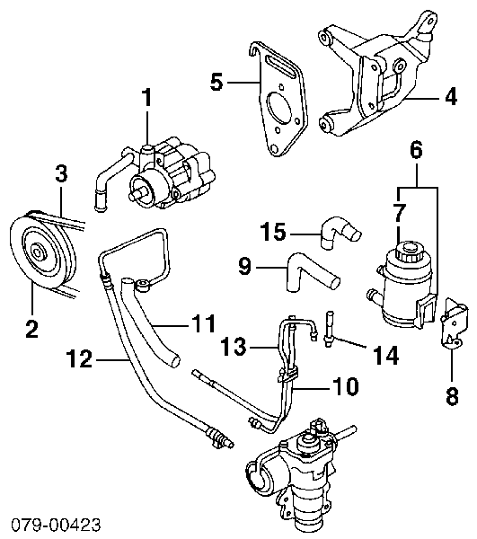 7059355 Atlas Copco correa trapezoidal