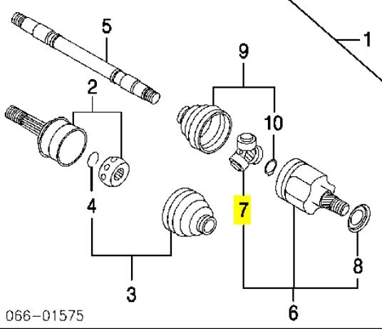 3972010V11 Nissan trípode, árbol de transmisión