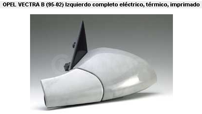 6126433 Alkar espejo retrovisor derecho