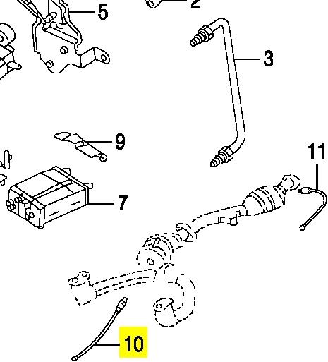 22690AA740 Subaru sonda lambda sensor de oxigeno para catalizador