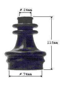 23090 GKN-Spidan fuelle, árbol de transmisión delantero interior