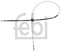  Cable de freno de mano delantero para Mercedes 100 631