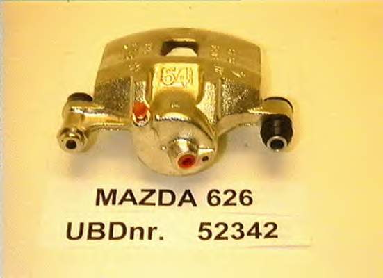 Pinza de freno delantera izquierda GK5933990B Mazda