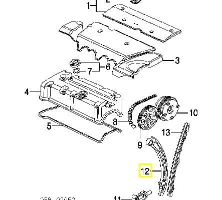 Zapata Cadena De Distribuicion 14520PNA003 Honda