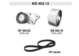 KD453.13 SNR rodillo intermedio de correa dentada