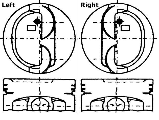 Pistón para cilindro PN34170L Autowelt