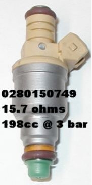 Inyector 0280150749 Bosch