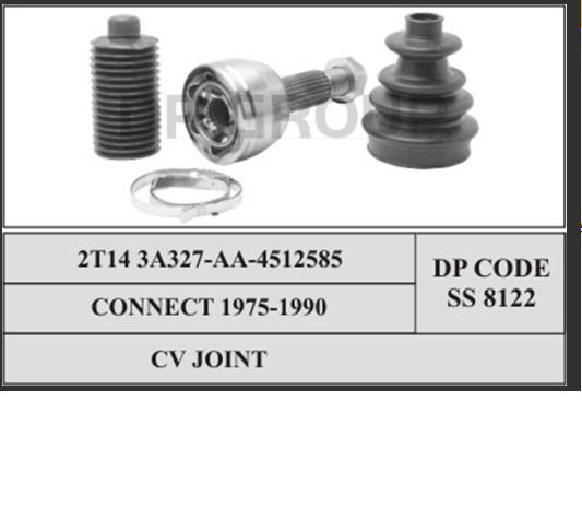 SS8122 DP Group junta homocinética exterior delantera