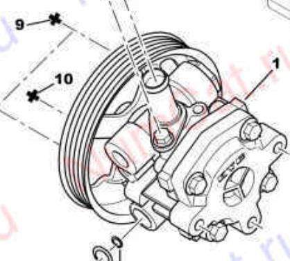 4007TK Peugeot/Citroen bomba hidráulica de dirección