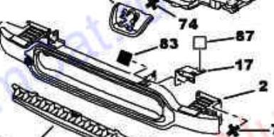  Refuerzo parachoque delantero para Peugeot 407 6E