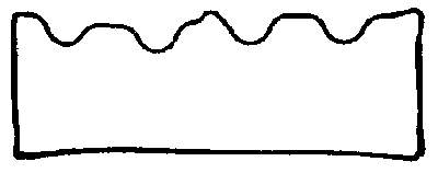11066300 Ajusa junta de la tapa de válvulas del motor