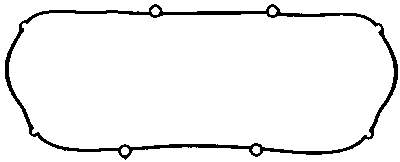 11075800 Ajusa junta de la tapa de válvulas del motor