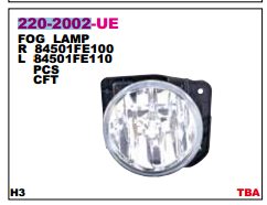 84501FE100 Subaru faro antiniebla derecho