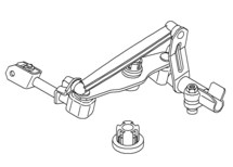 0758945 General Motors soporte caja de cambios palanca selectora