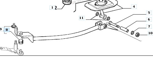 0093806171 Fiat/Alfa/Lancia manguito de cambio de marcha (palanca selectora)