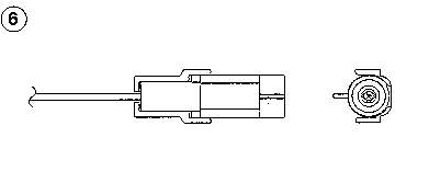 1882 NGK sonda lambda sensor de oxigeno para catalizador