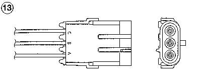 0472 NGK sonda lambda sensor de oxigeno para catalizador