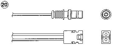 1837 NGK sonda lambda