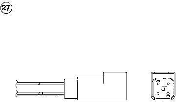 0239 NGK sonda lambda sensor de oxigeno para catalizador