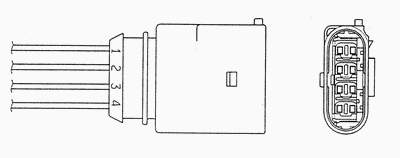 0474 NGK sonda lambda sensor de oxigeno post catalizador