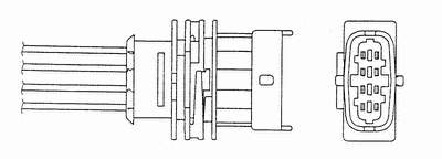 0405 NGK sonda lambda sensor de oxigeno para catalizador