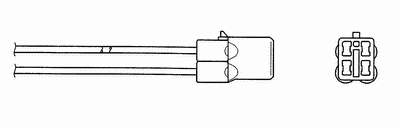 0450 NGK sonda lambda sensor de oxigeno para catalizador